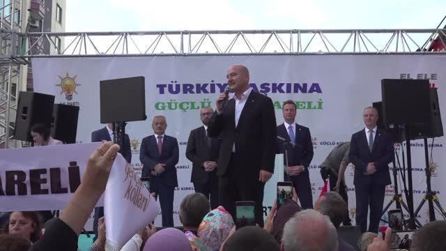 KIRKLARELİ - Bakan Soylu: Allah nasip edecek, kendi uçağımızı da yapacağız '