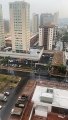 Após 131 dias sem chuva, moradores de Águas Claras registravam o momento de alívio