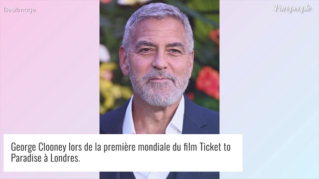 George Clooney : ses jumeaux de 5 ans déjà un peu plus intelligents que lui , il se confie comme rarement