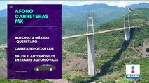 Autopistas mexicanas registran mayor actividad por el fin de semana largo