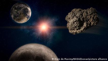 Why do the sun and moon not crash down on the earth?