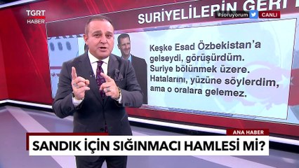 Suriyeliler Geri Mi Dönüyor? Ankara-Şam Hattında Flaş Gelişme - Ekrem Açıkel ile TGRT Ana Haber