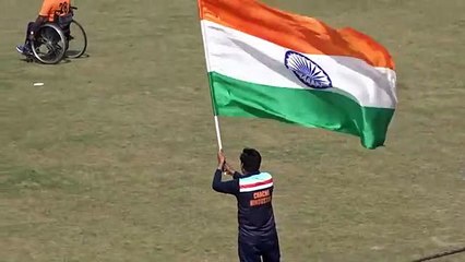 साहिल की तूफानी पारी [ Great Fifty Knock by Sahil ] Wheel Chair Cricket(360P)