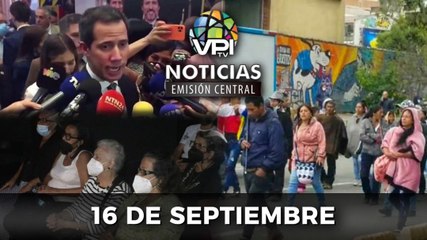 En Vivo  | Noticias de Venezuela hoy - Viernes 16 de Septiembre - VPItv Emisión Central
