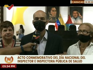 Realizan acto conmemorativo por el Día Nacional  del Inspector de la Salud Pública