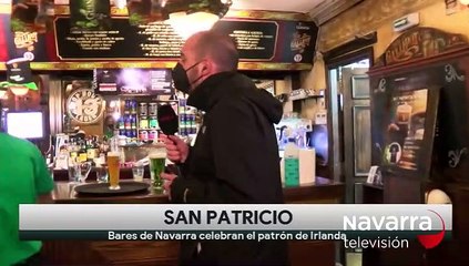 Pamplona celebra la popular fiesta de San Patricio