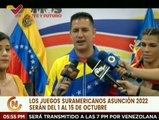 Un total de 427 atletas venezolanos participarán en los Juegos Suramericanos Asunción 2022