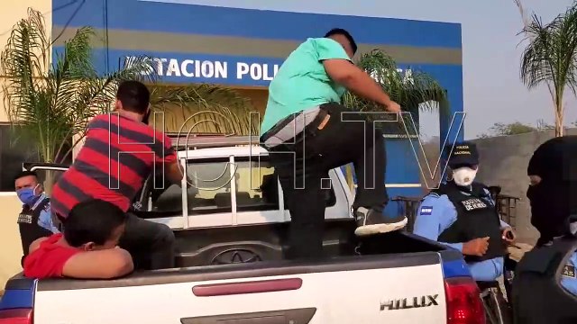 Tres detenidos por supuestas amenazas a muerte #MóvilSPS