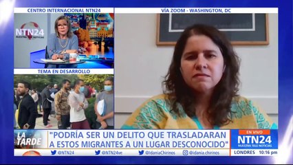 "En EEUU utilizan a personas con vulnerabilidad para ganancias políticas”: Carolina Jiménez