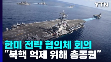 한미 "北 핵 억제 위해 모든 군사적 수단 총동원 할 것" / YTN