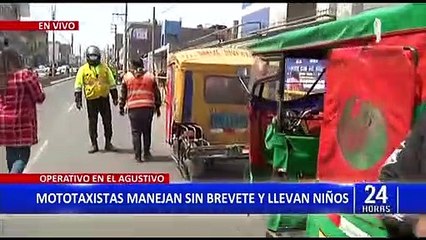 Operativo contra mototaxis informales: ¿Qué documentos presentar?