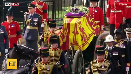 Prince Harry Cries During Queen Elizabeth's Service