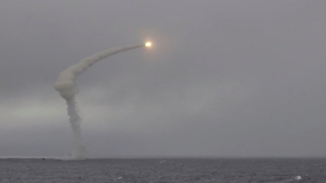 Russian military drills fire missiles in Arctic sea near Alaska