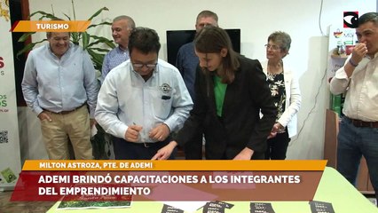 ADEMi brindó capacitaciones a los integrantes del emprendimiento