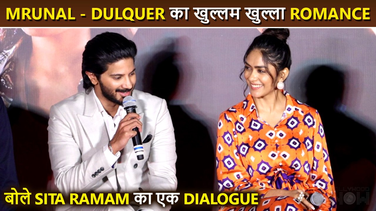 Dulquer Salmaan & Mrunal Thakur's Romance In Telugu Language Sita