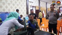 Polres Pasaman Gelar Bakti Sosial Donor Darah