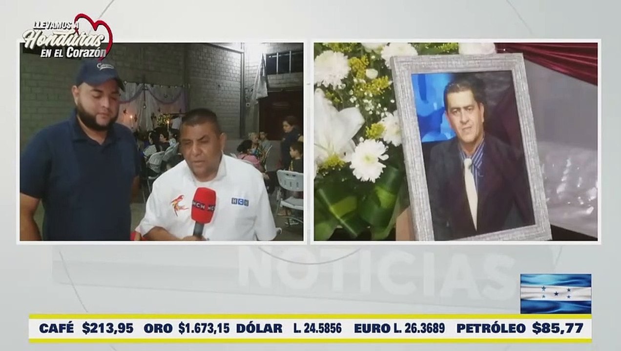 Dan el último adiós al periodista Gustavo Ardón en Las Vegas, Santa Bárbara