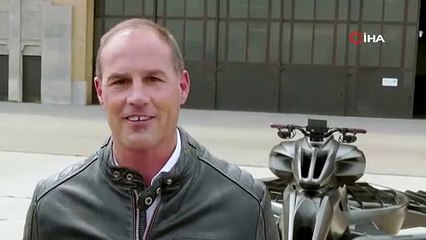 Japonların geliştirdiği uçan bisiklet ABD'de görücüye çıktı