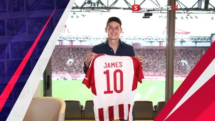 James Rodriguez Resmi Dikenalkan, Reuni Real Madrid Terwujud di Olympiacos