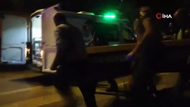 Ankara'da feci kaza: Motosiklet metrelerce savruldu