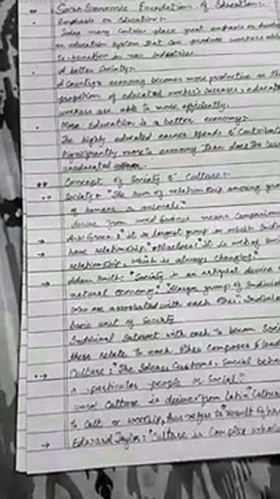 #daily motion -SOCIO ECONOMIC FOUNDATION OF EDUCATION,-