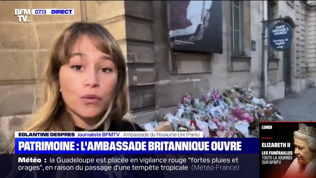 Journées du patrimoine: l'ambassade britannique ouvre ses portes ce week-end sur fond d'hommage à Elizabeth II