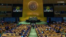 Rusia fracasa para impedir una intervención pregrabada de Zelenski en Naciones Unidas