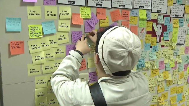 추모 메시지 붙고 국화 놓인 신당역...추모 잇따라 / YTN