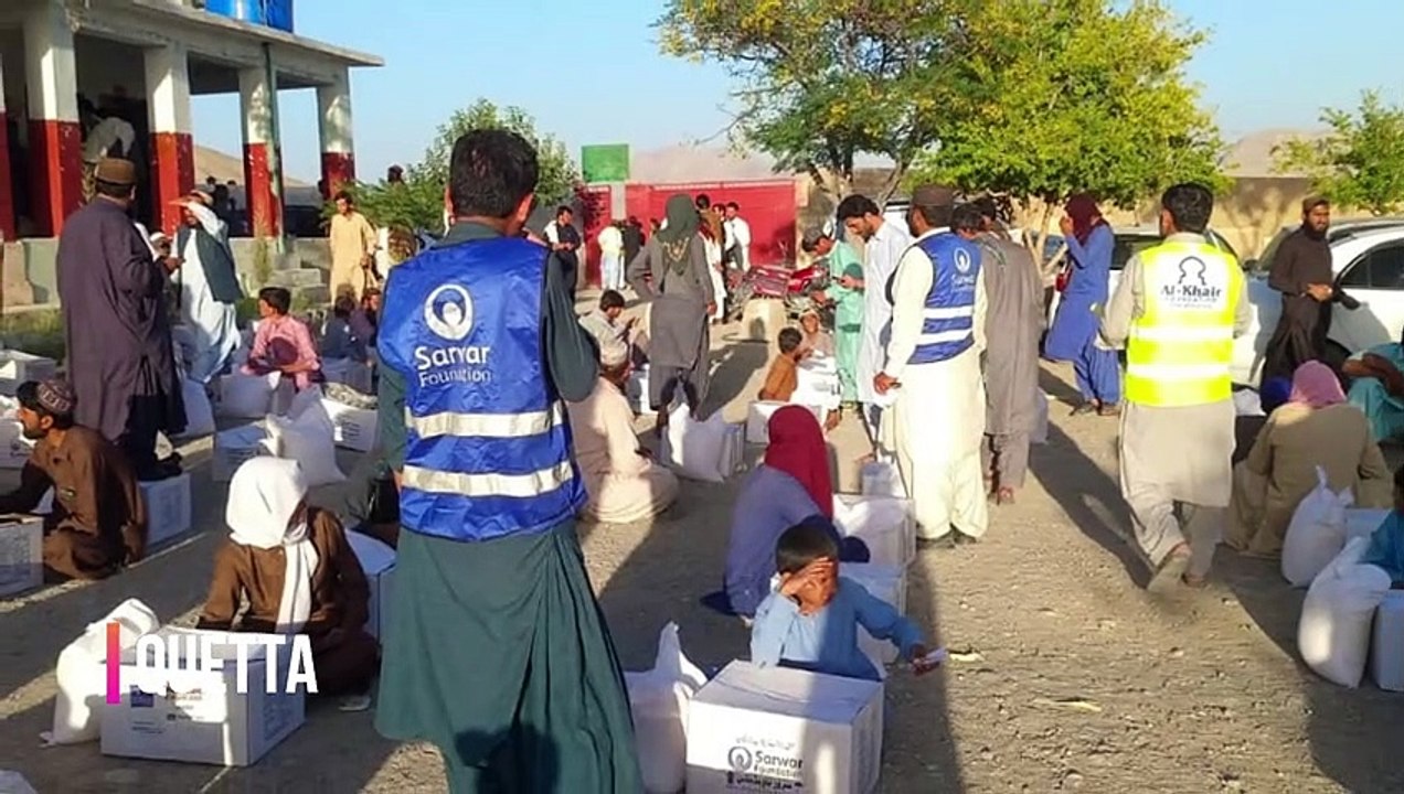 Distribute Rations In Quetta