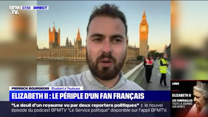 Cet étudiant de Toulouse a pu rendre hommage à Elizabeth II à Westminster Hall