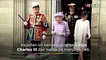 Pria Nyelonong Mau Naiki Peti Ratu Elizabeth II