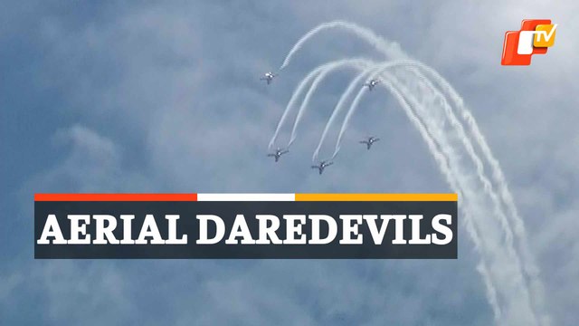 IAF Daredevils At Air Show In Puri