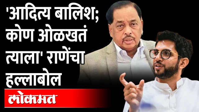नारायण राणेंची आदित्य ठाकरेंवर जहरी टीका Narayan rana Criticize on Aaditya Thackeray | Politics