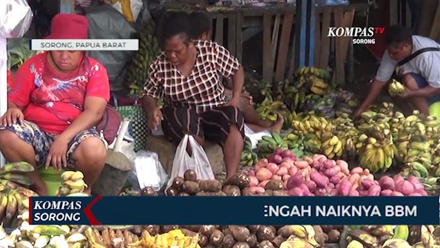 Kenaikan BBM Tidak Pengaruhi Semangat Pedagang Mama Papua Untuk Jualan