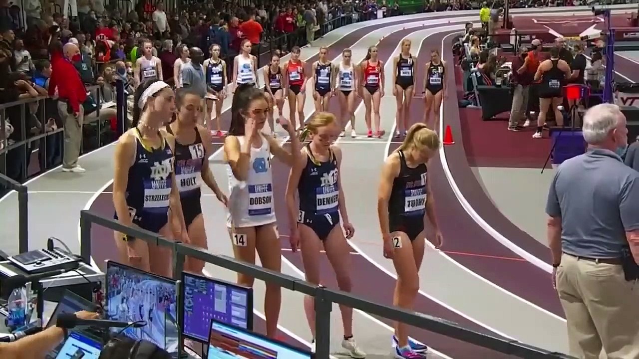 Katelyn Tuohy wins Women's 5000m _ ACC Indoor Track and Field Championship 2022