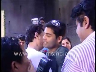 Preity Zinta, Karan Johar, Farah Khan and Sajid Khan carouse at Mahurat of Mujhe Shaadi Karogi