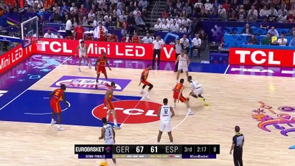 Germany ---- - Spain ---- _ Semi-Final _ Game Highlights - FIBA _EuroBasket 2022