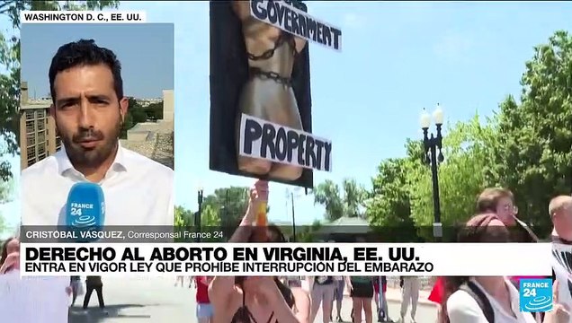 Informe desde Washington: entra en vigor ley que prohíbe aborto en Virginia