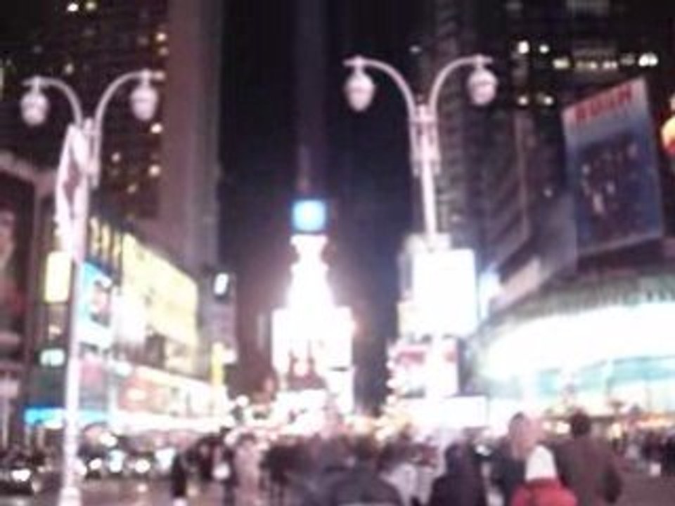 Time square la nuit