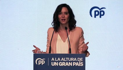 Ayuso: "Es tan autoritario el proyecto de Pedro Sánchez que no se nos permite ser la alternativa política"