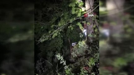 Gece yürüyüşünün sonu kötü bitti: Metrelerce yükseklikten yere çakıldı