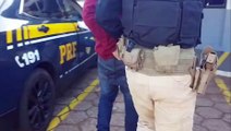 Jovem é detido pela PRF com carro carregado com maconha