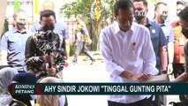 AHY Sindir Jokowi Tinggal Gunting Pita, Adian Napitupulu: Datanya Mana?