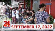 24 Oras Weekend Express: September 17, 2022 [HD]