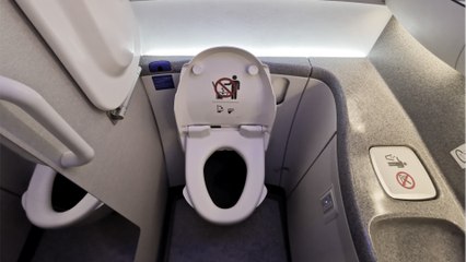 Que se passe-t-il lorsque l’on tire la chasse d’eau dans les toilettes d'un avion ?