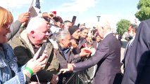 King and Prince of Wales meet people in lying-in-state queue