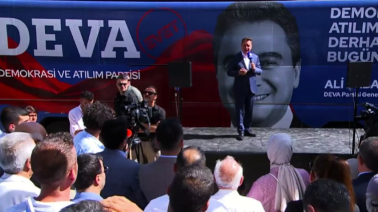 Ali Babacan Deva Partisi Tunceli İl başkanlığı Binası açılışında "Dersim" dedi