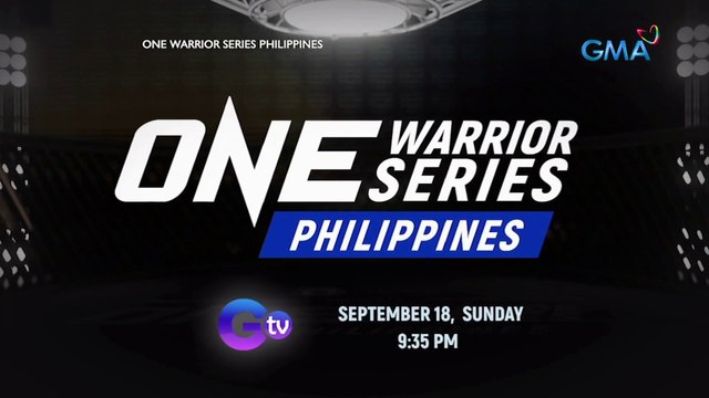 16 Pinoy MMA Athletes, maglalaban-laban sa One Warrior Series Philippines na mapapanood sa GTV simula ngayong Linggo | 24 Oras Weekend
