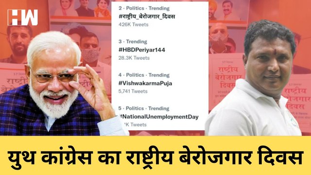 Narendra Modi का जन्मदिन और Youth Congress का बेरोजगार I BJP I Congress I Happy Birthday PM