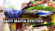 Lady drug mafia & Chandu murder case accused's house demolished by BMC